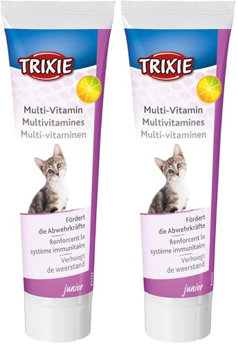 TRIXIE Vitamin-Paste für Katzenkinder, 100 g, 4011905042237 (Packung mit 2)
