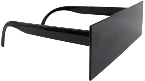 LNQ LUNIQI 1 Stücke Pixel Mosaik Brillen Mosaik Rave Lustige Brille für Party Cosplay Kostüm Halloween Geburtstag und Fotoshootings Erwachsene (Schwarz)