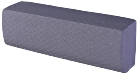 Fudaiki Housse de Climatiseur Lavable en Tissu élastique, Anti-poussière pour Unités Murales Climatiseur Intérieur Suspendus Climatiseur Couvre pour Climatisation Gris L