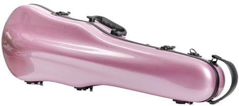 Geigenkasten 4/4 Rosa Violinenkoffer Aus Kohlefaser Mit Griff Wasserdichter Violinenkoffer Robust Und Langlebig