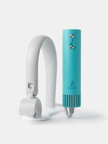 AnimArtì MAMAPÙ Phon per Cani Mani Libere con Supporto da Collo 360° – Silenzioso e Potente – Ideale per Barboncini e Cani Sensibili – Uso Professionale e Domestico
