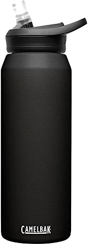Camelbak Eddy+ Sst Vacuum Insulated Bottles - Black, 1L/ 32 oz