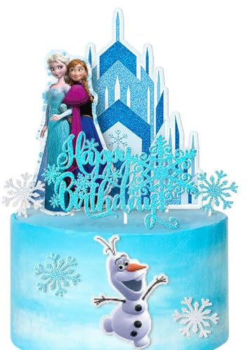 Cake Topper, 8 PCS Decorazioni Torta per Compleanno, Feste per Bambini, Feste a Tema, Baby Shower (A)