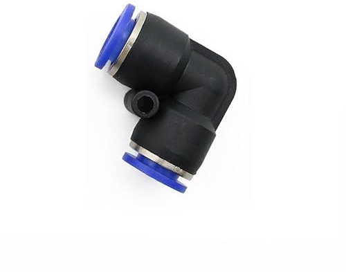 1pc L Shaped Elbow16mm 10mm 8mm 6mm 12mm 4mm OD Hose Tube One Touch Push in Air Pneumatic Connector Fittings Plastic Gas Quick Fitting(PV8mm-8mm)