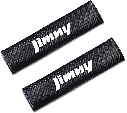 SDUEYZS 2 Pièces Rembourrage de Ceinture de Sécurité, pour Suzuki JIMNY Protege Ceinture Voiture Ceinture Confortable IntéRieur Accessoires,White