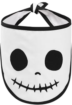 Hundehalstuch mit Totenkopf-Aufdruck, atmungsaktiver Stoff, verstellbare Krawatte, Halloween, Haustierzubehör für Partys, Reisen, Fotos, Haustierzubehör
