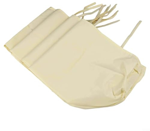 Outdoor Garden Markisenabdeckung, 420D wasserdicht, Beige, Schutz für Terrasse, Sonnenschutz, wetterbeständig, Staubschutz für Hof und Außenbereich (4 m)