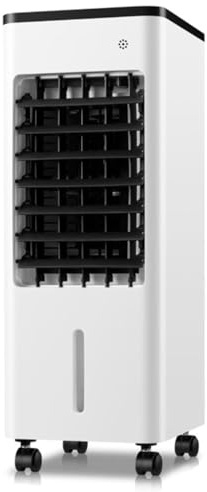 Portable Air Conditioning Unit AC Air Con Conditioner Cooler On Wheels with Cooling Fan & Humidifier 8H Timer 3 Speeds 90°Oscillating Evaporative Air Cooler for Home Office Bedroom