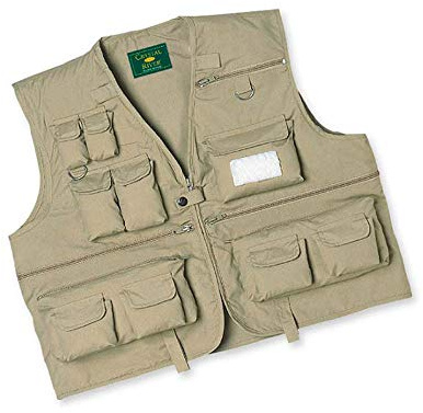 Crystal River Unisex Adult Modern C/R UTILITY VEST TAN LARGE, Multi