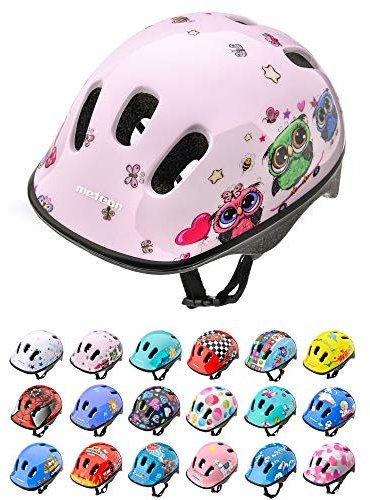 meteor® Kinderfahrradhelm Sicherer Fahrradhelm Kinder-Helm rollerhelm Jungen kinderfahrradhelm für Mountainbike Inliner skaterhelm BMX fahradhelm Scooter Kinder Bike Helmet