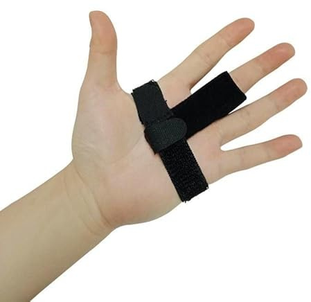GO Medical Triggerfinger/Springfinger Fingerschiene - One size - Universal - Schwarz