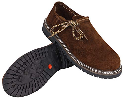 Speed4allkinds Trachtenschuhe Haferlschuhe Herren Trachten Schuhe Größe 40 bis 48 Haferl LESCB (47)