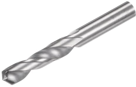 QUARKZMAN Massiver Hartmetall-Bohrer, 6,3 mm (0,248) YG6X/C3 Mikrokorn-Hartmetall-Spiralbohrer mit geradem Schaft zum Bohren von Edelstahl, Aluminium, Metall und Kunststoff