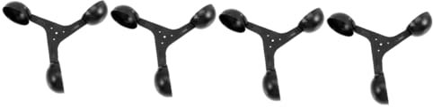 Supvox 4stücke Windmessgerät Anemometer Sensor Präzise Windgeschwindigkeitsmessung Für Wetterstationen Und Meteorologische Überwachung Langlebiges Aluminiumdesign Basis