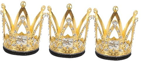 SOLUSTRE 3stücke Krone Helm Dekoration Für Und Skihelm Rhinestone Zubehör Für Stilvolle Helmverschönerung Leicht Langlebig Und Installieren Geeignet Für Helmmodelle