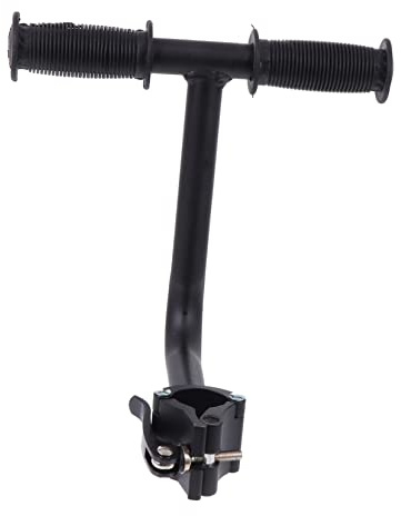 GOOHOCHY Kinderfahrrad Armlehne Fahrrad Hinterradarmlehne aus Aluminiumlegierung und Kunststoff Schwarz 23X22X20cm für Sichere Mitfahrhilfe Kinder