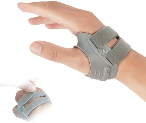 Wepai CMC Ortho Ortesi del Pollice,Ortesi per Artrite o Distorsioni, Stabilizzare l'articolazione Della Sella del Pollice e Posizionare il Metacarso per Alleviare il Dolore(mano destra,L)