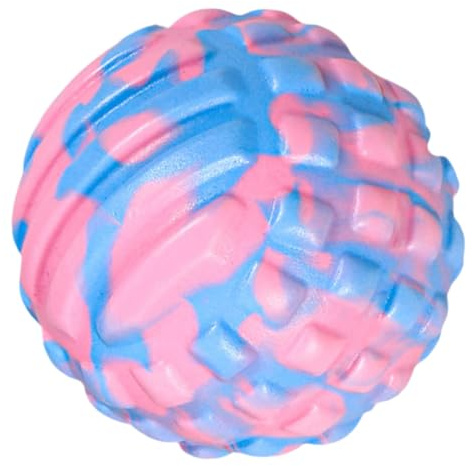 TOYANDONA Massageball Nackenmassageball Klein Elastischer Eva Faszienball Mit Rillen Für Gezielte Muskelentspannung Tragbarer Yoga Und Fitness Massageball Für Rücken Fuß Und Nacken