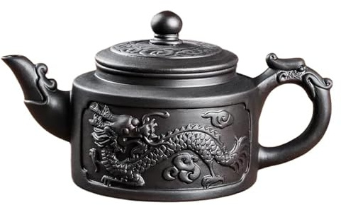 Service A Thé Pour Adultes Pot À Thé En Argile Rouge Avec Filtre Fait La Main Service Samovar Théière Kungfu Grande Capacité Yixing Grand Violette Services A Thé Portables(A)