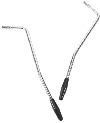 ibasenice 2piezas Accesorios para Guitarra Eléctrica Barras de Trémolo Repuesto de Metal Brazo de Vibrato para Sistema de Trémolo Accesorios de Guitarra Reemplazo de Barra de Vibrato