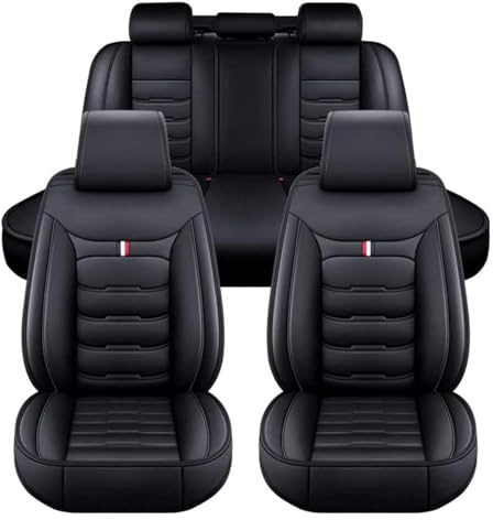 Auto Sitzbezüge Set für Hyundai Tucson 2010-2025 Leder rutschfest Sitzschoner,Wasserdicht Atmungsaktiv Schonbezüge, Autositz Sitzschoner Zubehör