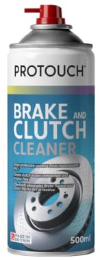 PROTOUCH Brake and Clutch Cleaner 500ml | Disc Brake Cleaner Removes Oil, Grease and Brake Dust | Improves Braking Efficiency | For Cars, Motorcycles & Bicycles