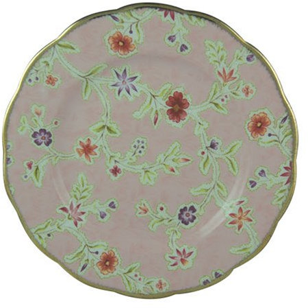 Royal Albert Vintage Florals Blush Dessert Plate