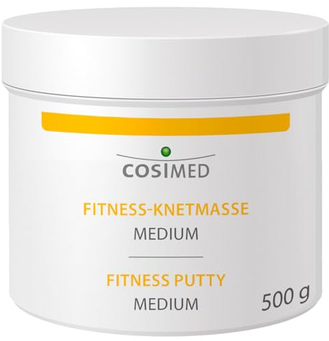 cosiMed Therapie-Knetmasse Therapieknete Therapie Knete Gelb: 500 g, medium