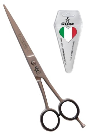 Gifaz Forbici Parrucchiere Professionali per Taglio in Acciaio Inox 15 cm