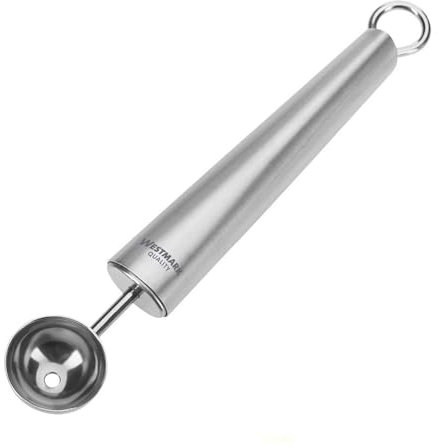 Westmark Scavino per Frutta e Verdura, ø 3 cm, Lunghezza: 18,6 cm, Acciaio Inox, Glory, Argento, 18222270