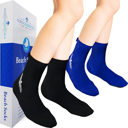 Nordic Essentials Unisex Beach Socks Beach Socks (4er Pack)