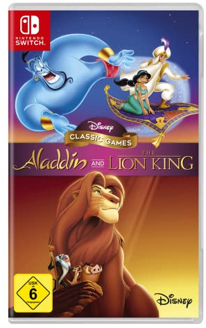 Disney Classic Games Collection: Aladdin, The Lion King & enthält Download Code für Jungle Book - Switch