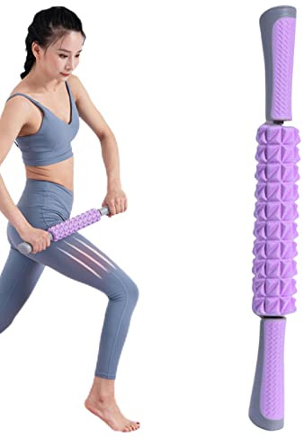 Set di rulli per Fascia, Composto da Rotolo, Palla, duoball e Rullo per Massaggio per allenare Le Fasce muscolari, Tessuto connettivo e metabolismo con Musica Rilassante