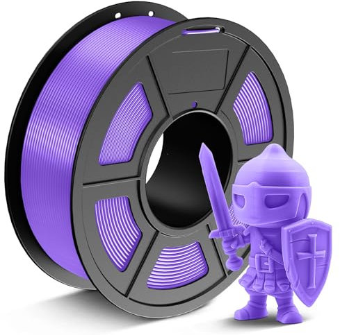 JAYO PLA+ Filament 1.75mm, Erhöhte Zähigkeit PLA Plus Filament-3D-Druckmaterialien, Maßgenauigkeit +/- 0.02mm, Neatly Wound, 1.1 kg Spule(2.42 LBS, 330M), PLA+ Violett