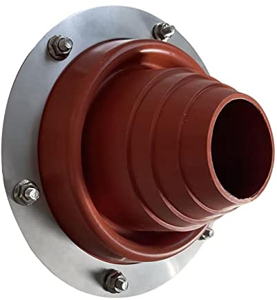 Gralara Stove Jack High Temperature Resistant Wood Burner Flue Pipe Fitting