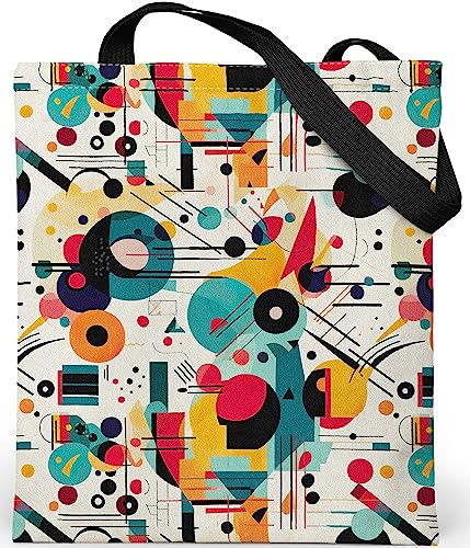 Loxato Tote Bag mit Reißverschluss - Aesthetic Tasche - Samtgewebe Velluto - Stofftasche Damen mit Reißverschluss Groß B37 H42 cm - Jutebeutel Bedruckt - Beuteltasche Damen - Stoffbeutel Aesthetic
