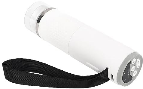 Trådlöst Digitalt Mikroskop 50X‑1000X Förstoring WiFi HD Bärbart Handhållet Fickmikroskop med Justerbar LED (svart) (Vit)