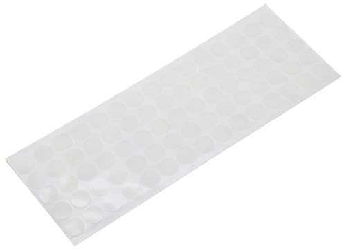 KGDUYC 75pcs Gommini - mobili Rotondi Trasparenti Non Adesivi paraurti Pad Vetro
