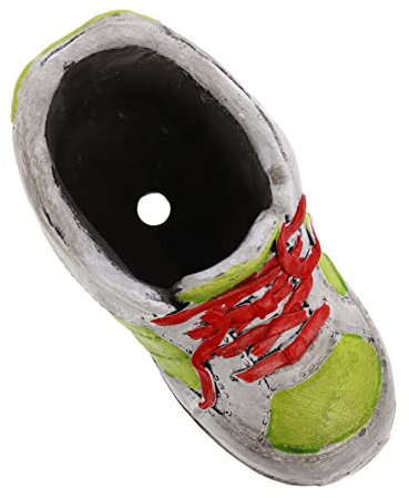 BESPORTBLE Retro Keramik Schuh Blumentopf Sukkulenten Pflanztopf Dekoration Innen Außen Mikrolandschaft