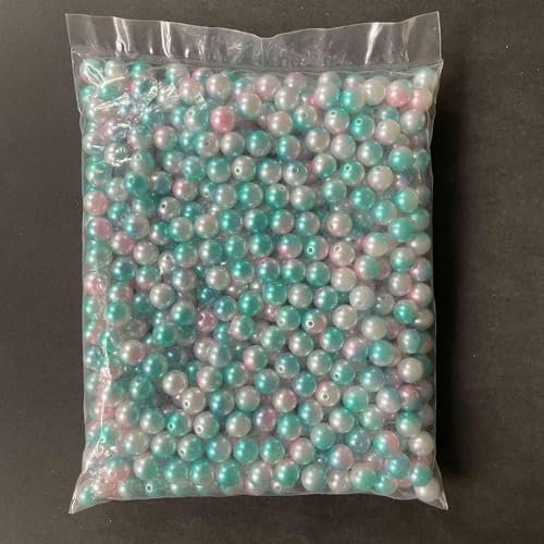 550/1000/4500/18000/50000 Stück 3–12 mm Farbverlauf bunte Kunstperlen, Acryl-Rocailles-Perlen für Armbänder, DIY-Schmuckherstellung-3#-8 mm 2000 Stück