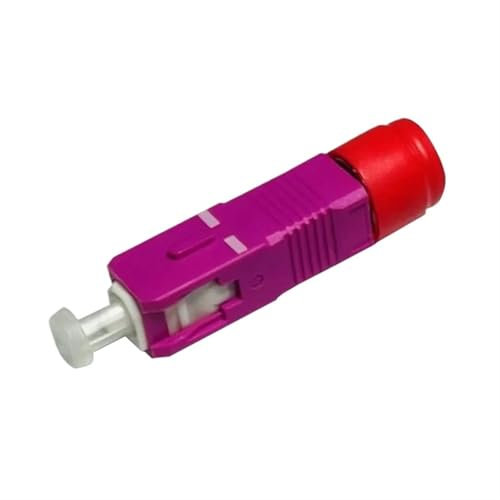 Adattatore FC-SC Femmina Maschio 2 Pezzi Connettore in Fibra Ottica da FC a SC SM MM ftth accoppiatore Personalizzazione del convertitore di interfaccia Sorgente Luminosa(SCUPC M-FCUPC F OM4)
