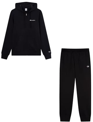 Champion Legacy - Tuta da uomo, XL, colore: nero, Nero, XL