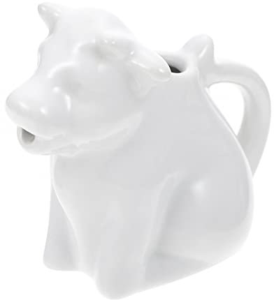 PRETYZOOM Jarra De Leche De Cerámica Animal 50 Ml Pequeña, Taza Para Espumar, Vaso Práctico Para Uso Doméstico y Profesional