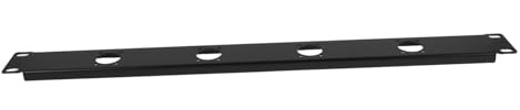 Milisten Audio Patch Panel Xlr Panel Mount for Rack Mounting Cord Organizer Holder for Computer Network Cabinets