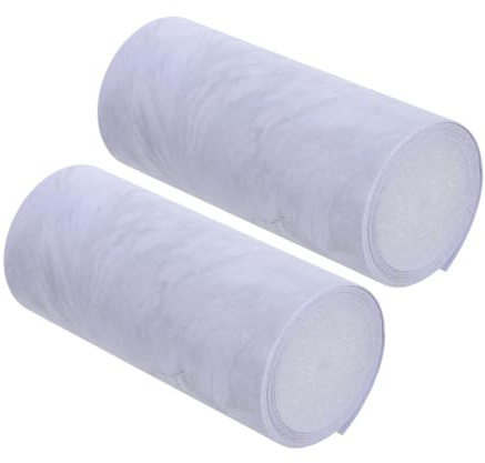 Hoement Modanatura Flessibile Battiscopa in Marmo Adesivo 10Cm X 240Cm, Rotolo Decorativo per Soggiorno e Hotel, Copri-Battiscopa Lavabile e Resistente All’Usura