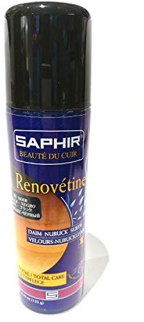 ZAFIRO RENOVETINE Nubuck y Cuidado ante 75ml - Negro, 75 ml