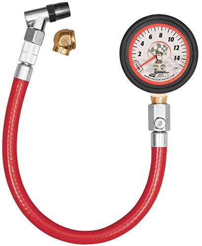 Longacre 52-52034 0-15 PSI Tire Pressure Gauge, 2 Inch