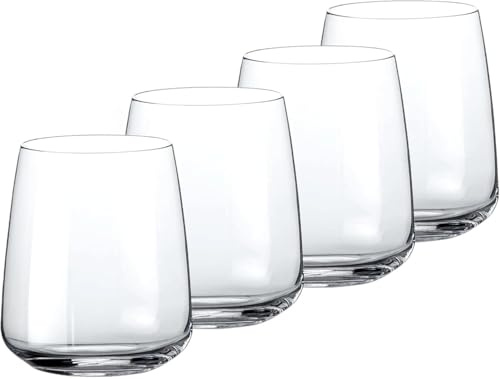 Bormioli 180802GRB021990 Lot de 4 verres à eau Planeo Transparent