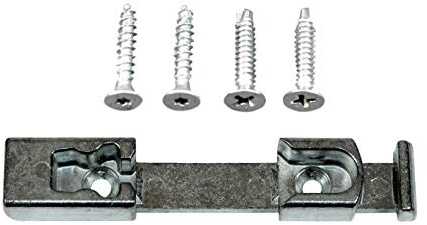 GU Schließblech Schliessplatte UF8-961 oder 8-961 oder auch 8-00961 (8-00961-00-0-1) incl. SN-TEC Montagematerial