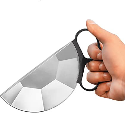 rebirthsame Prisma Fotografie 80mm/150mm Handheld Halbkreis Spezielle Effekte Kamera Objektiv Filter Optische Glas Prisma Mehrere Brechungen FX Video SLR Kamera Zubehör